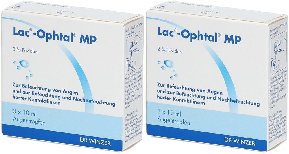 Lac-Ophtal LAC Ophtal MP Augentropfen 2x 2x3x10 ml