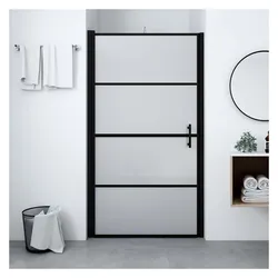 vidaXL, Duschkabine + Duschwand, Elcoles (195 cm, 91 cm, 195 cm)