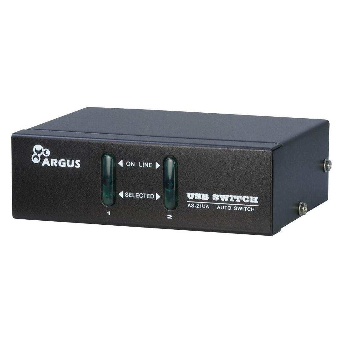 Intertech IPC KVM Switch AS-21UA Metall (11768)