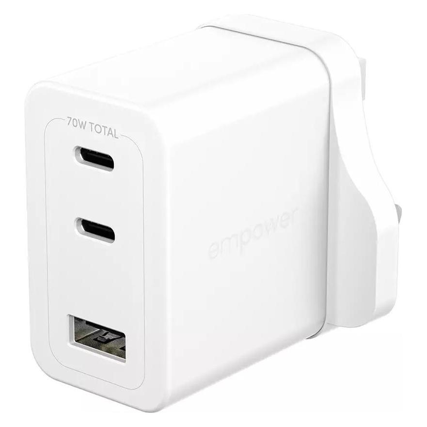 PanzerGlass empower Turbo (70 W, 3 Ports) (EM83840)