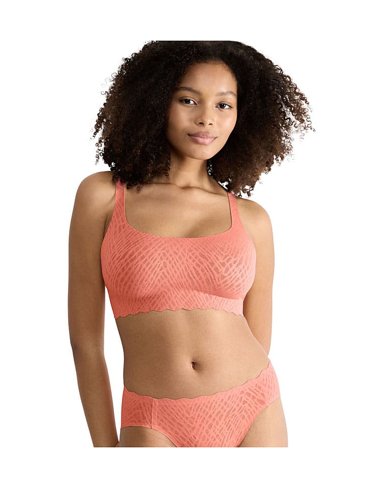 Sloggi Bustier ''Zero Feel'' in Apricot - XS