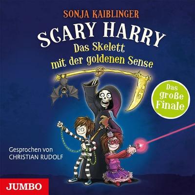 Scary Harry. Das Skelett mit der goldenen Sense [Band 9] - Sonja Kaiblinger, Audio, 4064067990472