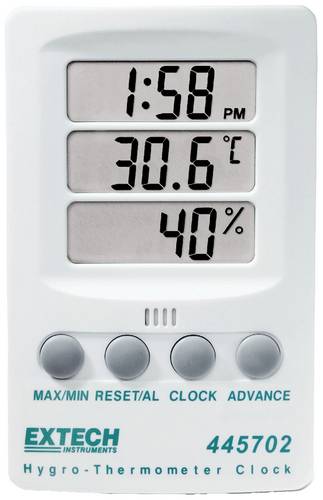 Extech 445702 Thermo-/Hygrometer Weiß 445702