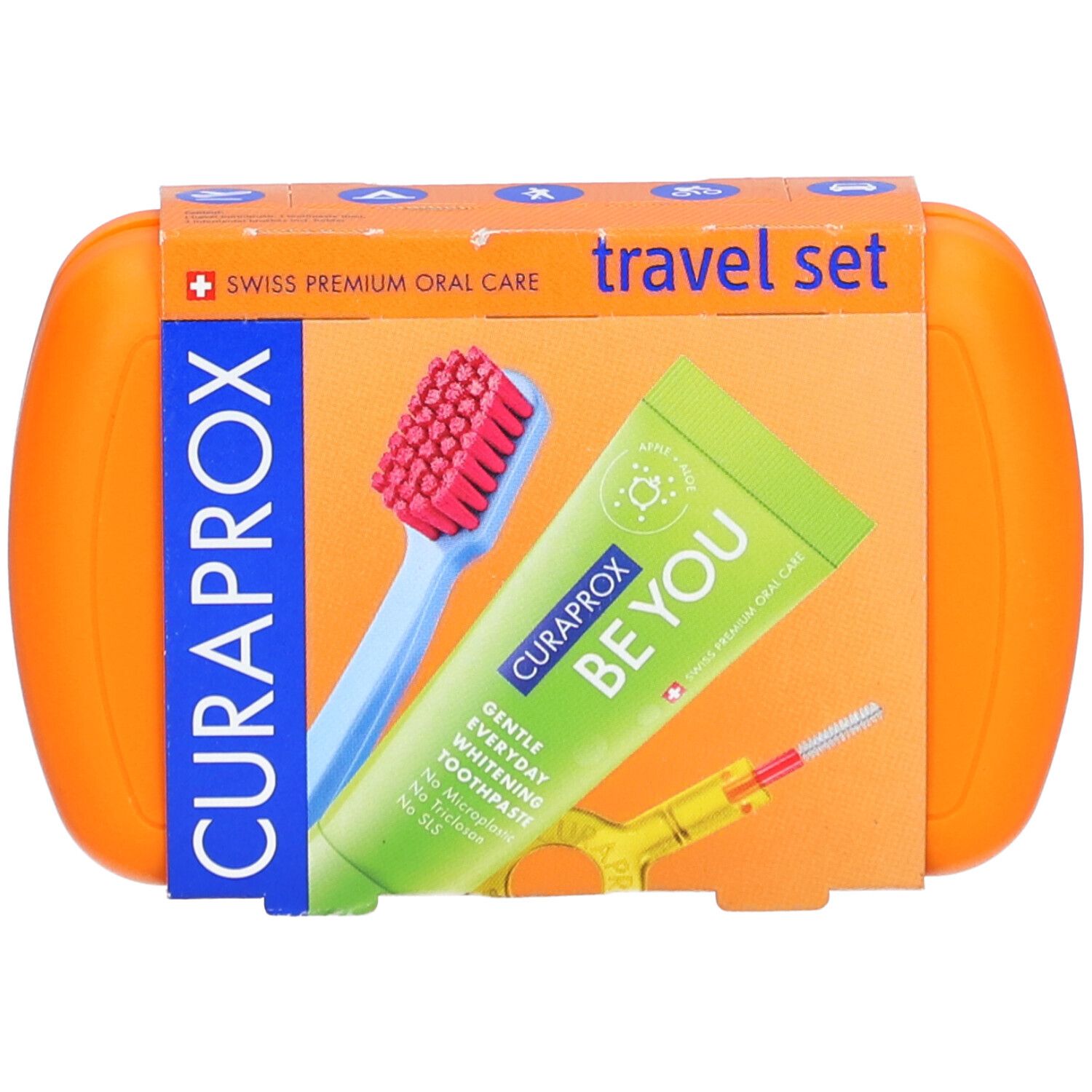 Curaprox Travel-Set orange 1 St