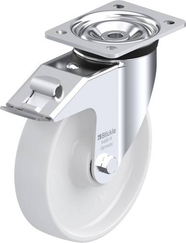 Blickle 624742 LK-PO 200K-FI Lenkrolle mit Feststeller Rad-Durchmesser: 200mm Tragfähigkeit (max.): 600kg 1St.