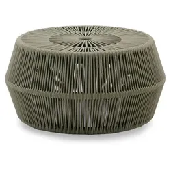 Gartenhocker Bosa Ø 69 cm Rope Grün