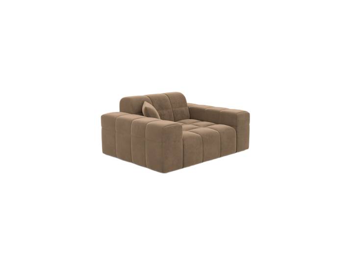 Design Loungesessel „Bloom“ mit Samtbezug Samtbezug Braun BLOOMINGLOFT Collection
