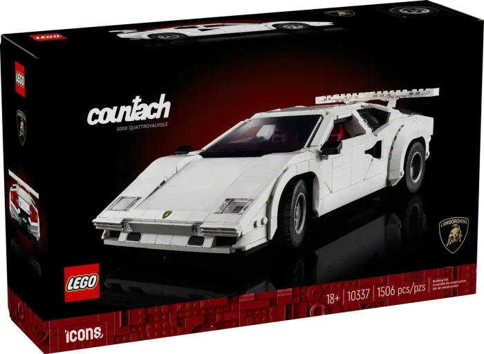 LEGO Icons 10337 Lamborghini Countach 5000 Quattrovalvole