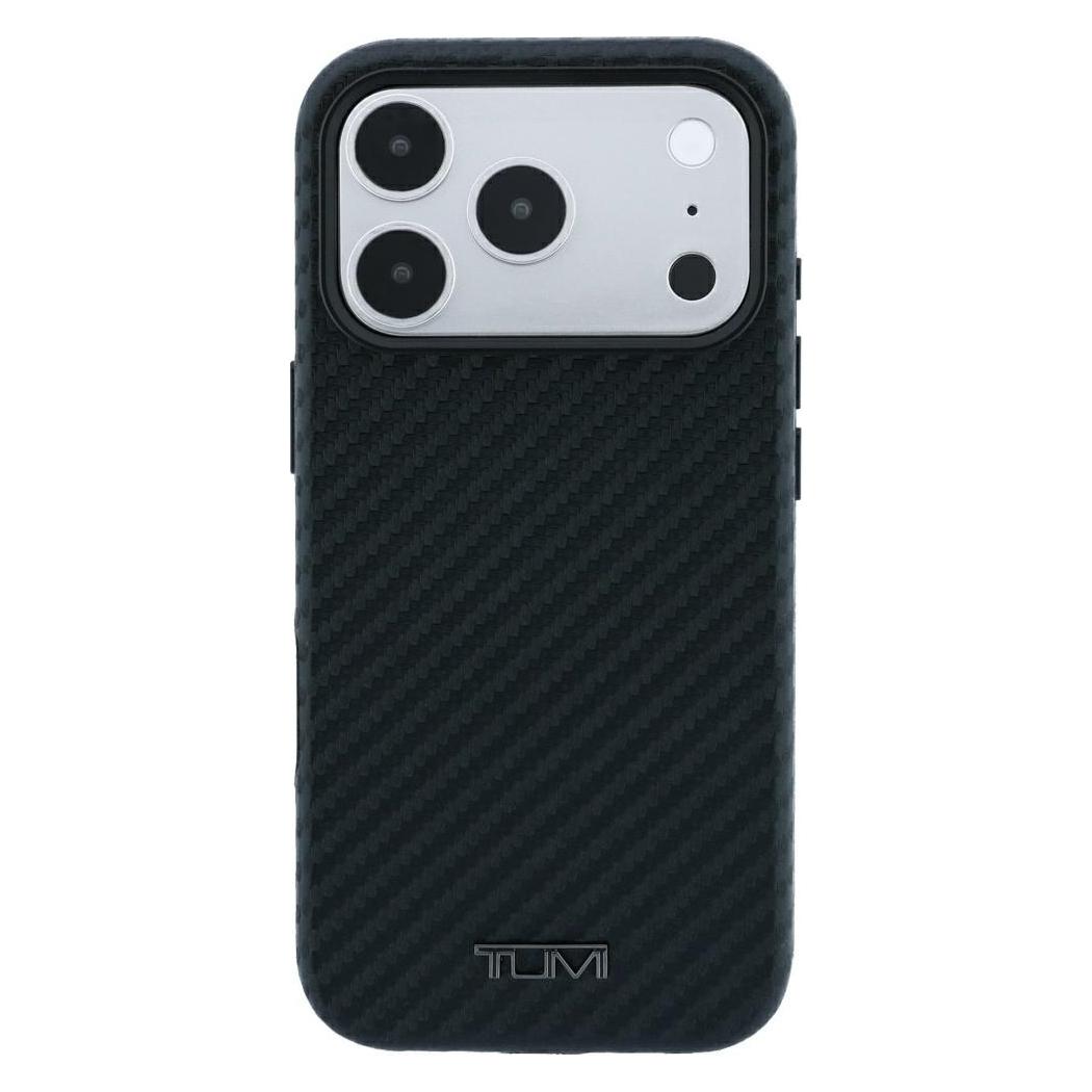 Tumi Case Carbon MagSafe for iPhone 18 Pro Max / 17 Pro Max black (Apple iPhone 17 Pro Max, Apple iPhone 18 Pro Max) (77794701)