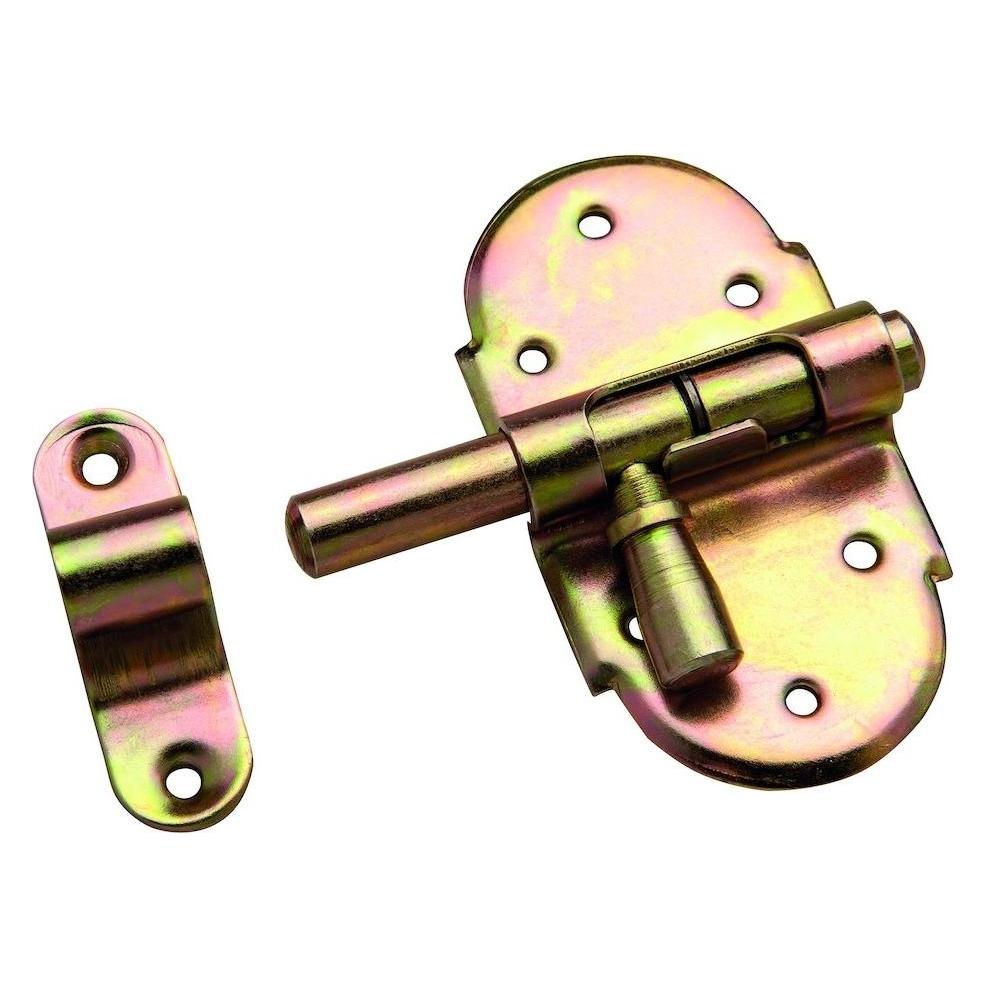 Magni Grendelriegel mit Feder Stahl galv. verzinkt (Grendelriegel, 1 Stk.) (229402)