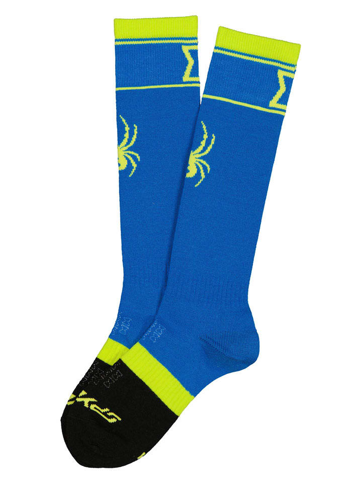 SPYDER Ski-/ Snowboardsocken "Bug Liner" in Blau - S