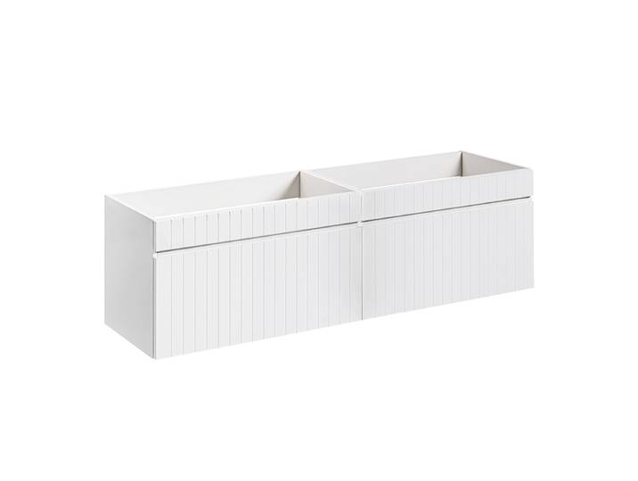 Meuble sous-vasque 160cm Zelie Blanc