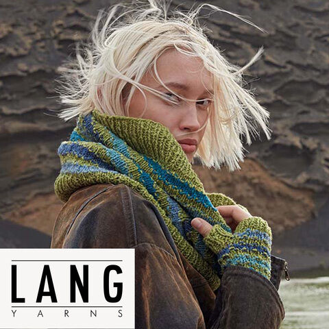 Strickanleitung – Loop "Jael" aus Lang Yarns Donegal Tweed+