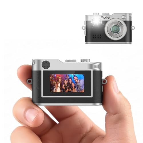Rollei Mini Compacte Digitale Camera, Zwart, 2 MP, USB-C