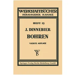 Bohren, Fachbücher von Josef Dinnebier