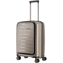 Travelite 4-Rad Trolley S mit Vortasche Air Base champagner