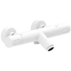 Herzbach Deep White Wannen-Thermostat 23.132170.1.07 weiß matt