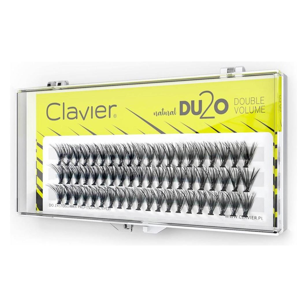 Clavier Du2O Double Volume Tufts Eyelashes 10Mm (Künstliche Wimpern) (5907465652223)