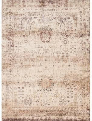 Alexander Home Contessa Botanical Distressed Area Rug