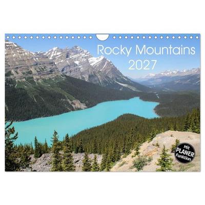 Rocky Mountains 2027 (Wandkalender 2027 DIN A4 quer), CALVENDO Monatskalender