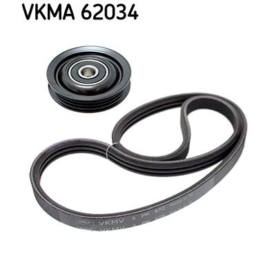 SKF Keilrippenriemensatz VKMA 62034 für Fiat CHEVROLET NISSAN
