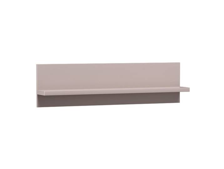 Lomadox Wandregal LAURO-161, Wandboard Kaschmir beige 120 cm Regalboard