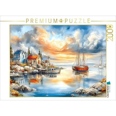 CALVENDO Puzzle Die Trinity Bay - eine Meeresbucht in der kanadischen Provinz Neufundland und Labrador | 2000 Teile Lege-Größe 90x67cm Foto-Puzzle