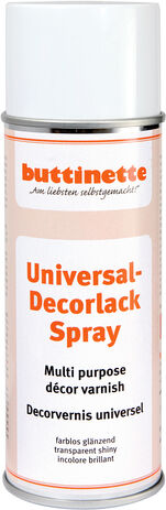 buttinette Universal-Decorlack-Spray, 400 ml