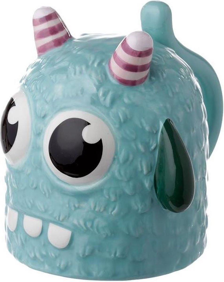 Monstarz Blauw Monster Keramische Beker in de vorm van een Upside Down Beker