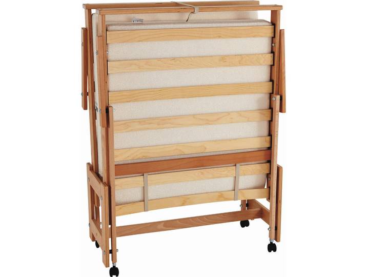 Livetastic Klappbett, Buche, Holz, Buche, Schichtholz, teilmassiv, H2 + H3, Höhe ca. 10 cm, 80x190 cmes Vertrauen - Oeko-Tex®, Made in Austria, Kinderzimmer & Jugendzimmer, Jugendmöbel, Jugendbetten