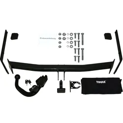 Brink Anhängerkupplung abnehmbar inkl. TowTec E-Satz 13polig spezifisch - VW JETTA III