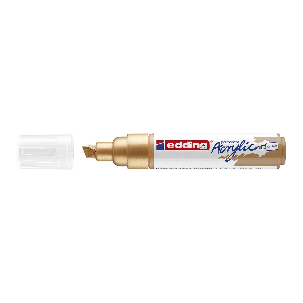 edding 5000 Acrylstift gold 5,0 -10,0 mm, 1 St.