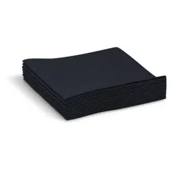 1500 Servietten PREMIUM schwarz 20 x 20 cm im Spenderkarton