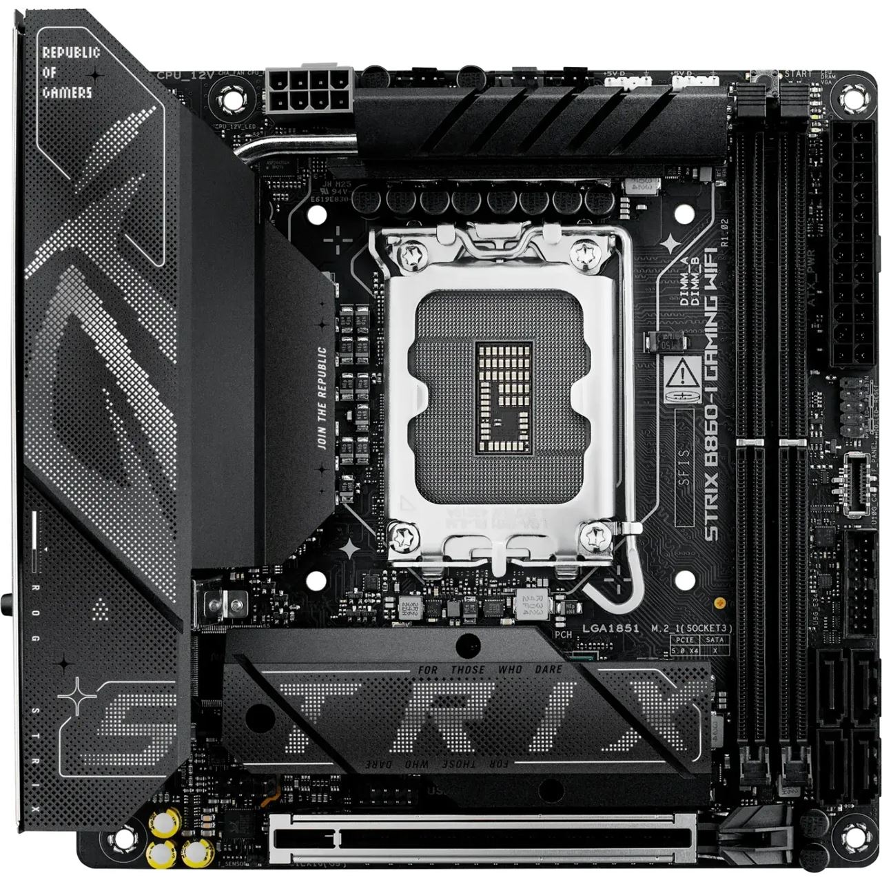 Asus ROG Strix B860-I Gaming WIFI Intel B860 So.1851 DDR5 Mini-ITX Retail
