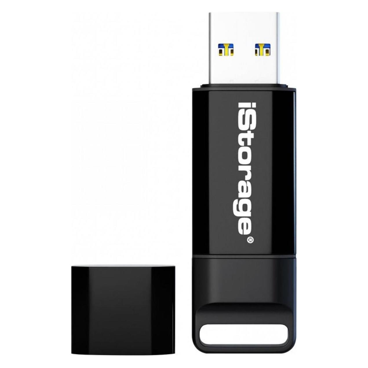 iStorage datAshur BT - USB Flash-Laufwerk (biometrisch) (128 GB, USB-A) (IS-FL-DBT-256-128)