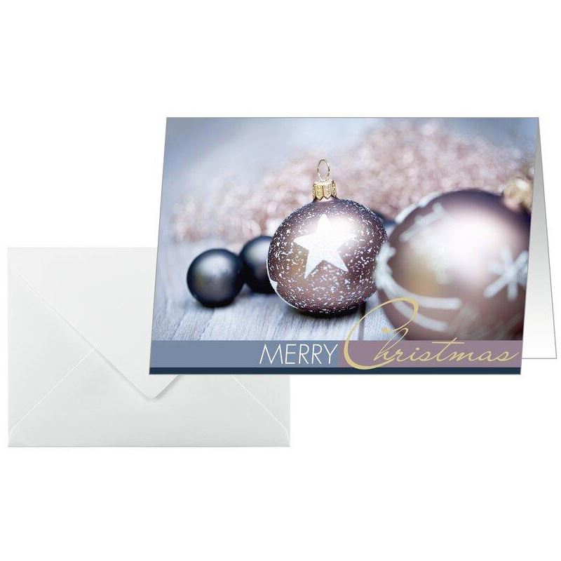 SIGEL 25 Weihnachtskarten Exquisite DIN A6