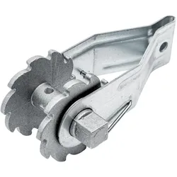 Corral, Gartenzaun, Gear-toothed wire tensioner