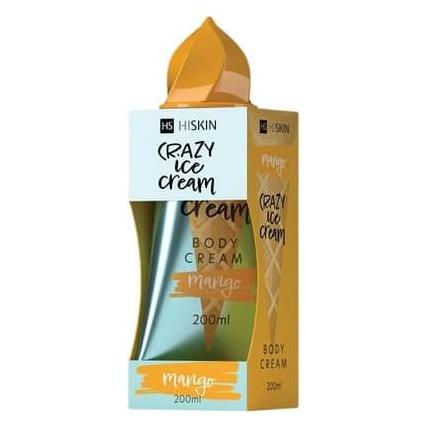 Hiskin Crazy Ice Cream Körpercreme Mango 200ml (Body Butter, Körpercreme, 200 ml) (46444266)