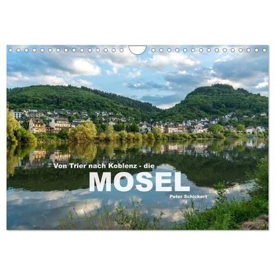 Von Trier nach Koblenz - Die Mosel (Wandkalender 2027 DIN A4 quer), CALVENDO Monatskalender