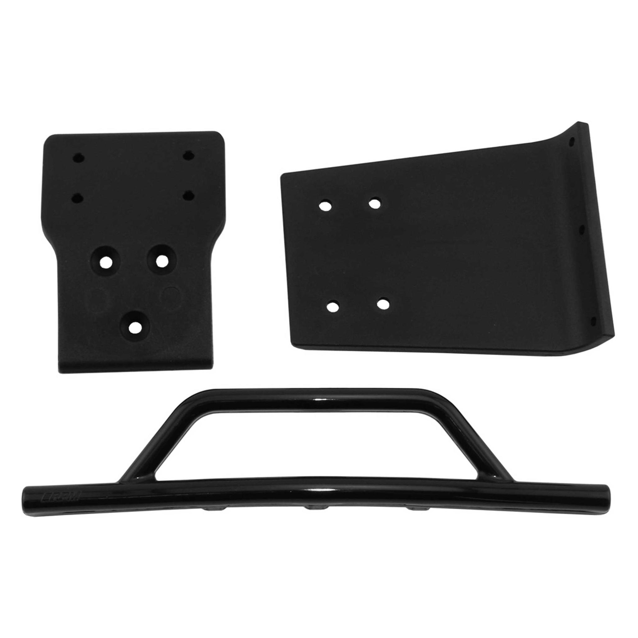 RPM R/C Bumper vorn+Skid-Platte schw. TRX Slash 4x4 RPM (RPM80022)