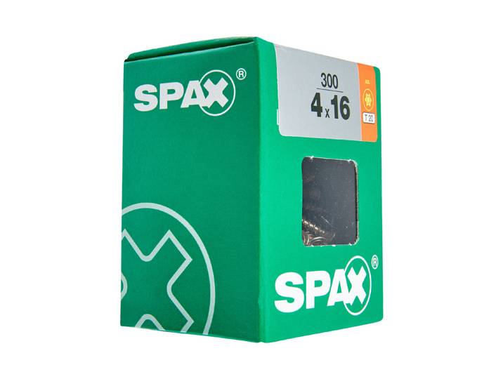 Spax Torx Senkkopf-Holzschraube 4 × 16 mm 3 Stück