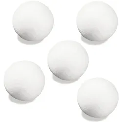 5x Knorr Prandell Wattekugel 25ST D25mm weiss
