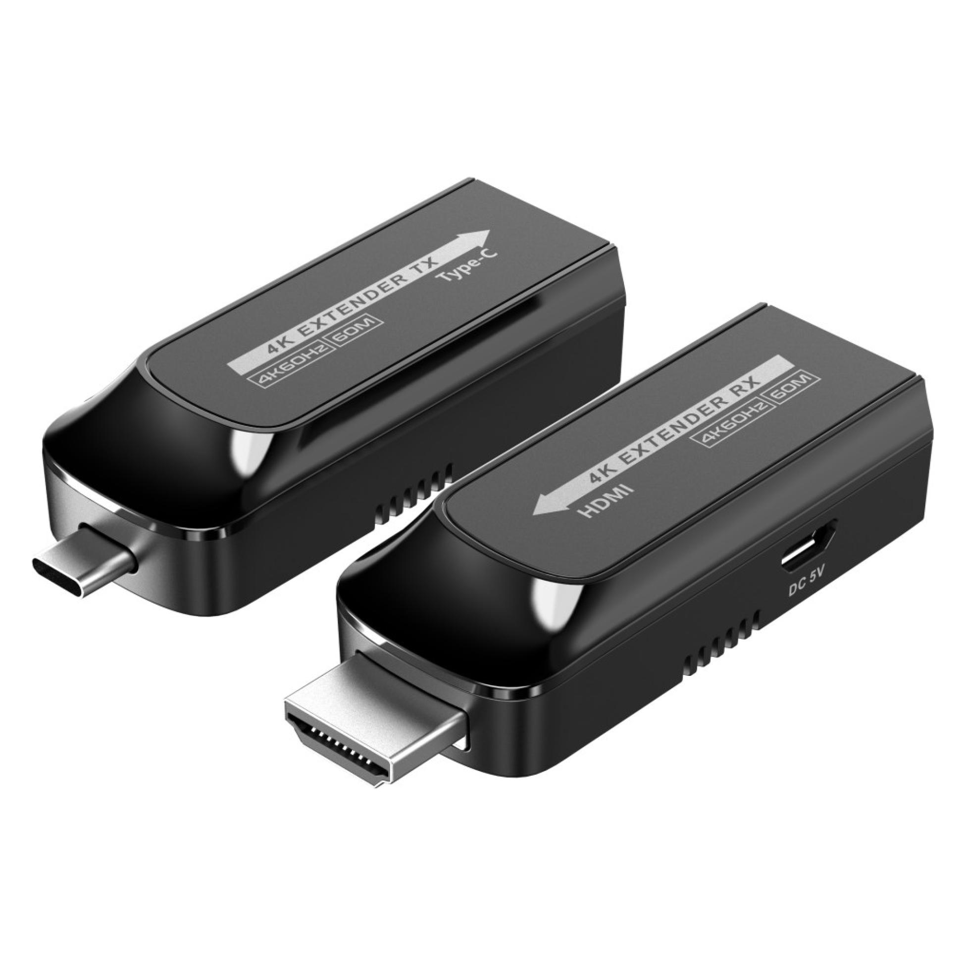 Techly EFB Typ-C auf HDMI-Verlängerung (0.02 m) (IDATA-EXT-600HC)