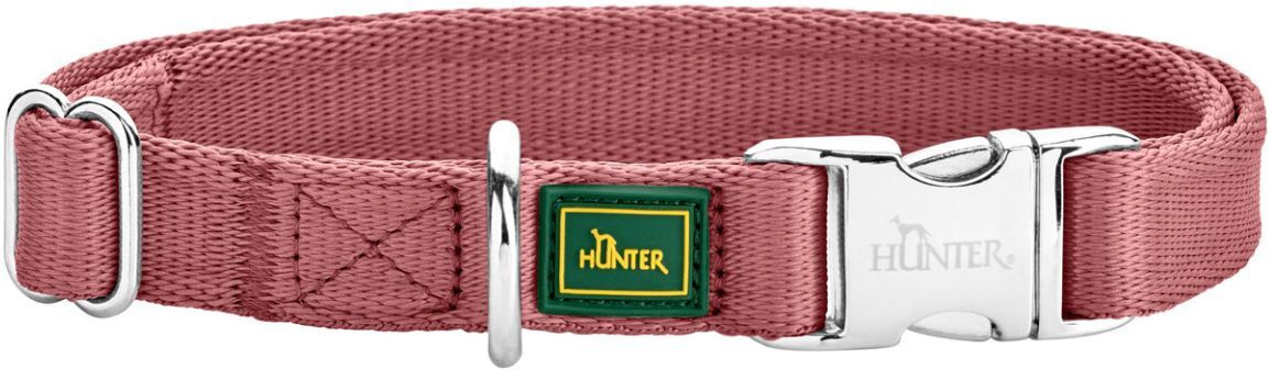 DOG SPORT HUNTER Halsung Inari Alu-Strong M, pastellrot