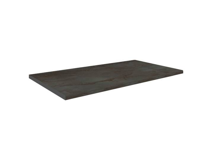 Mid.you Arbeitsplatte Steinoptik, Anthrazit, 120x2.8x60 cm, Küchen, Küchenmöbel, Küchenschränke, Küchenarbeitsplatten