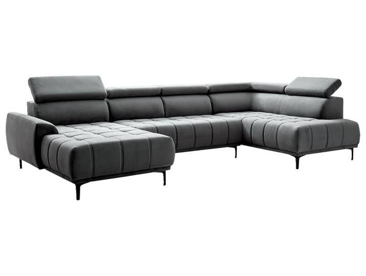 Stylife Wohnlandschaft CANCUN, grau, Stoff