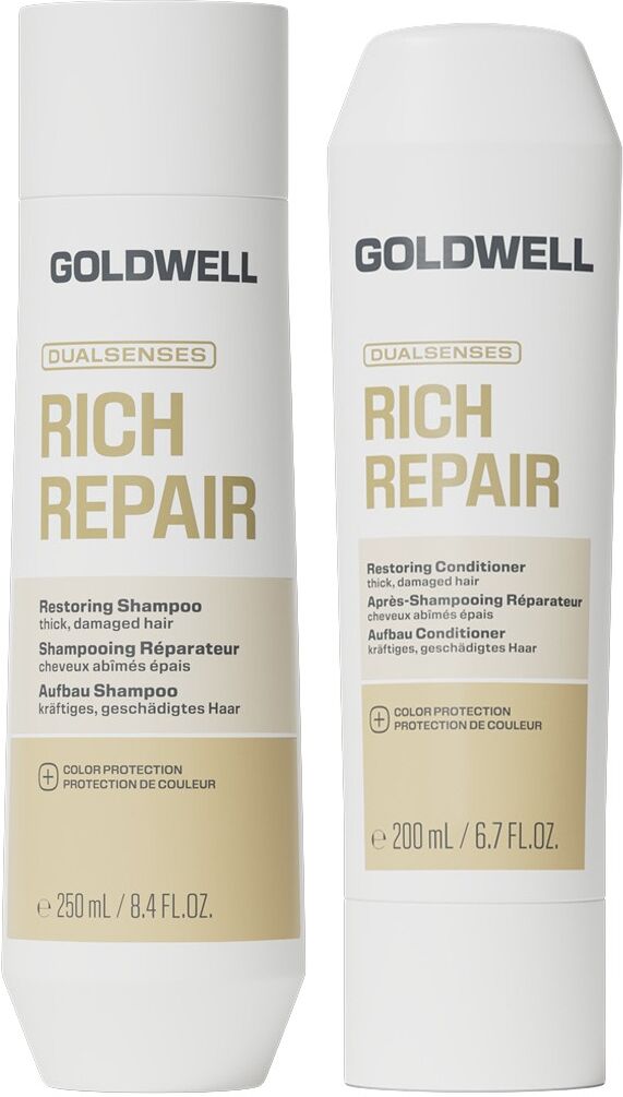 Goldwell Dualsenses Rich Repair Restoring Shampoo 250Ml & Rich Repair