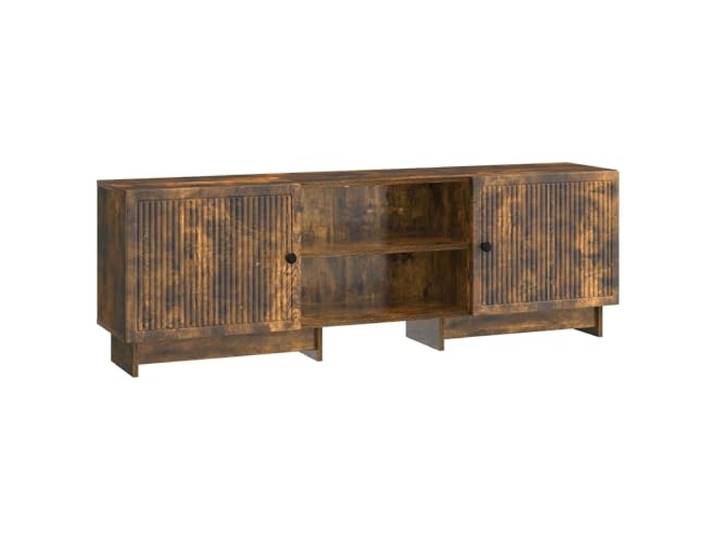 Makastle TV-Schrank Räuchereiche 150x31x50 cm Holzwerkstoff