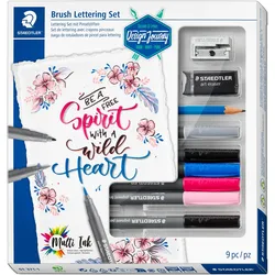 4x Magni, Malstifte, Brush Lettering Set 9teilig (9x)