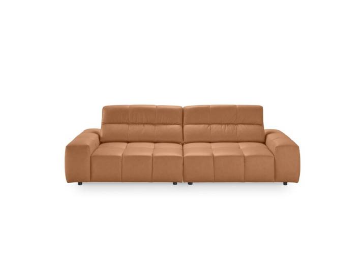 Musterring Marlo Ledersofa mit Sitztiefenverstellung - Leder Vic